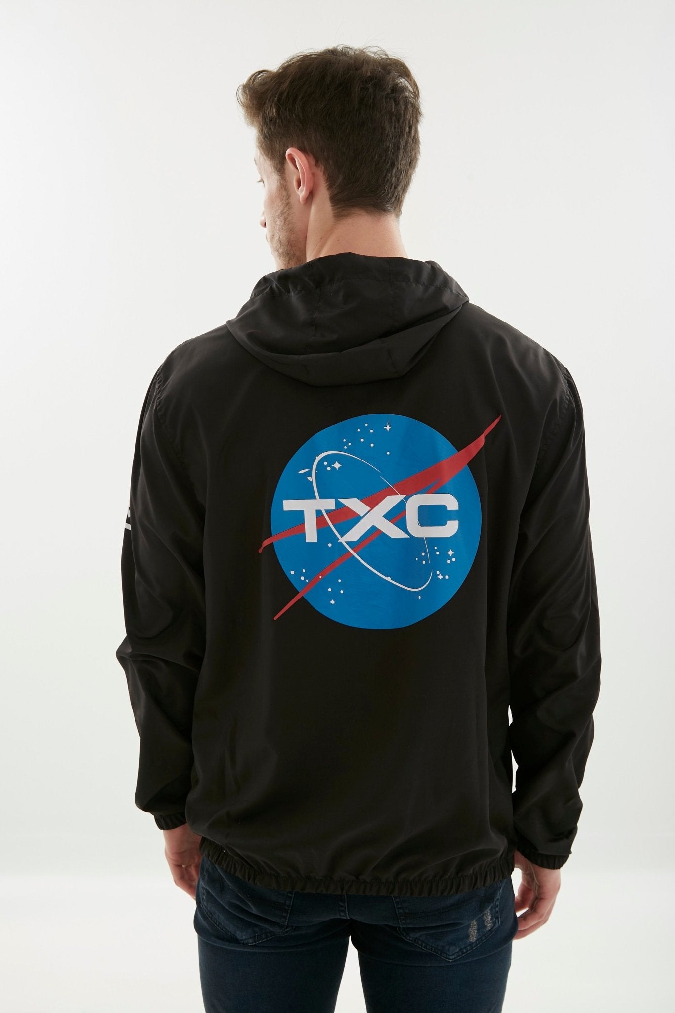 Jaqueta Corta Vento TXC Masculina Preta - 3297 - TXC