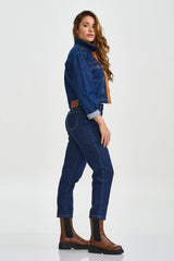 JAQUETA JEANS CROPPED PLAQUINHA 7389 - TXC