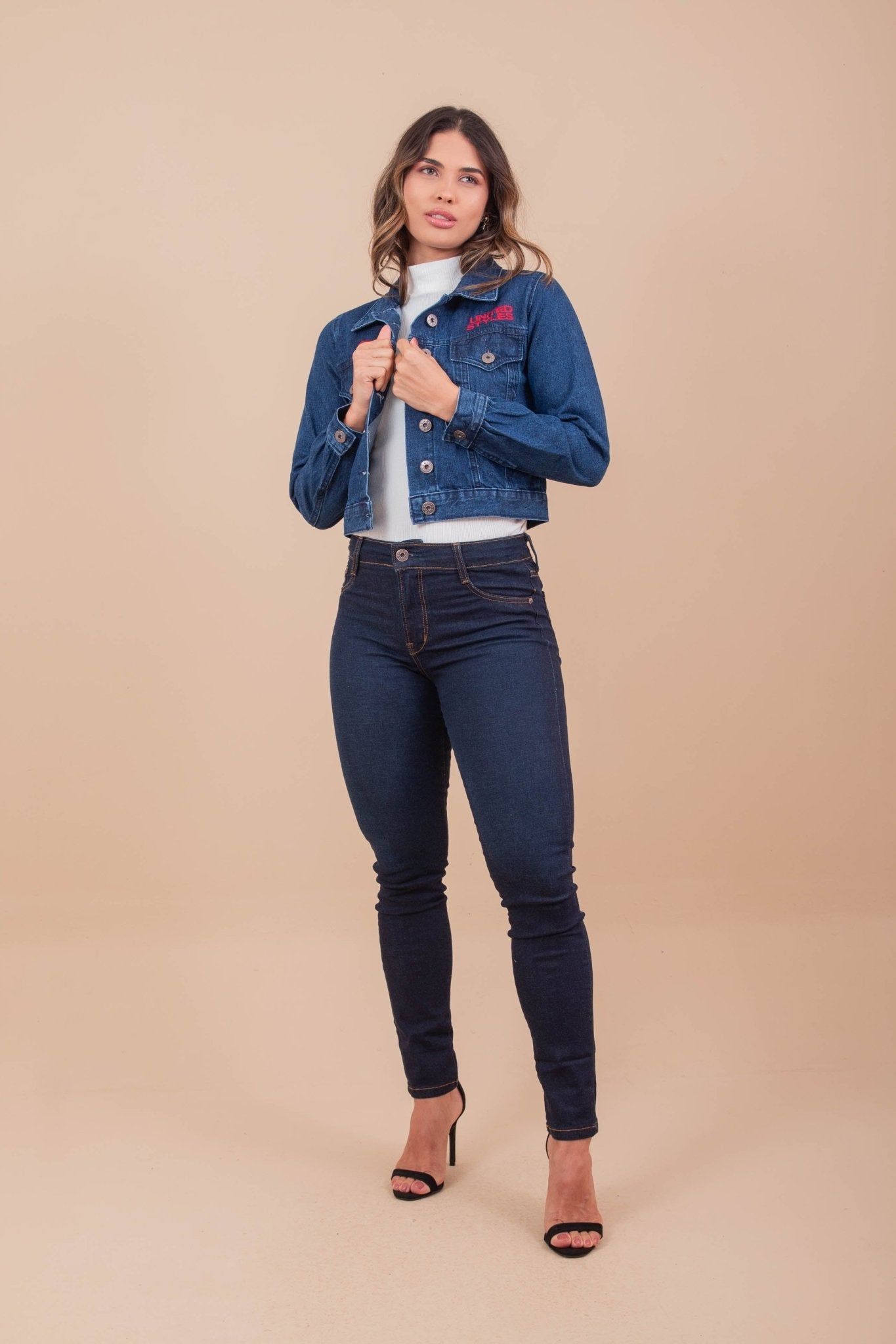 Jaqueta Jeans Feminina Light - 7174 - TXC