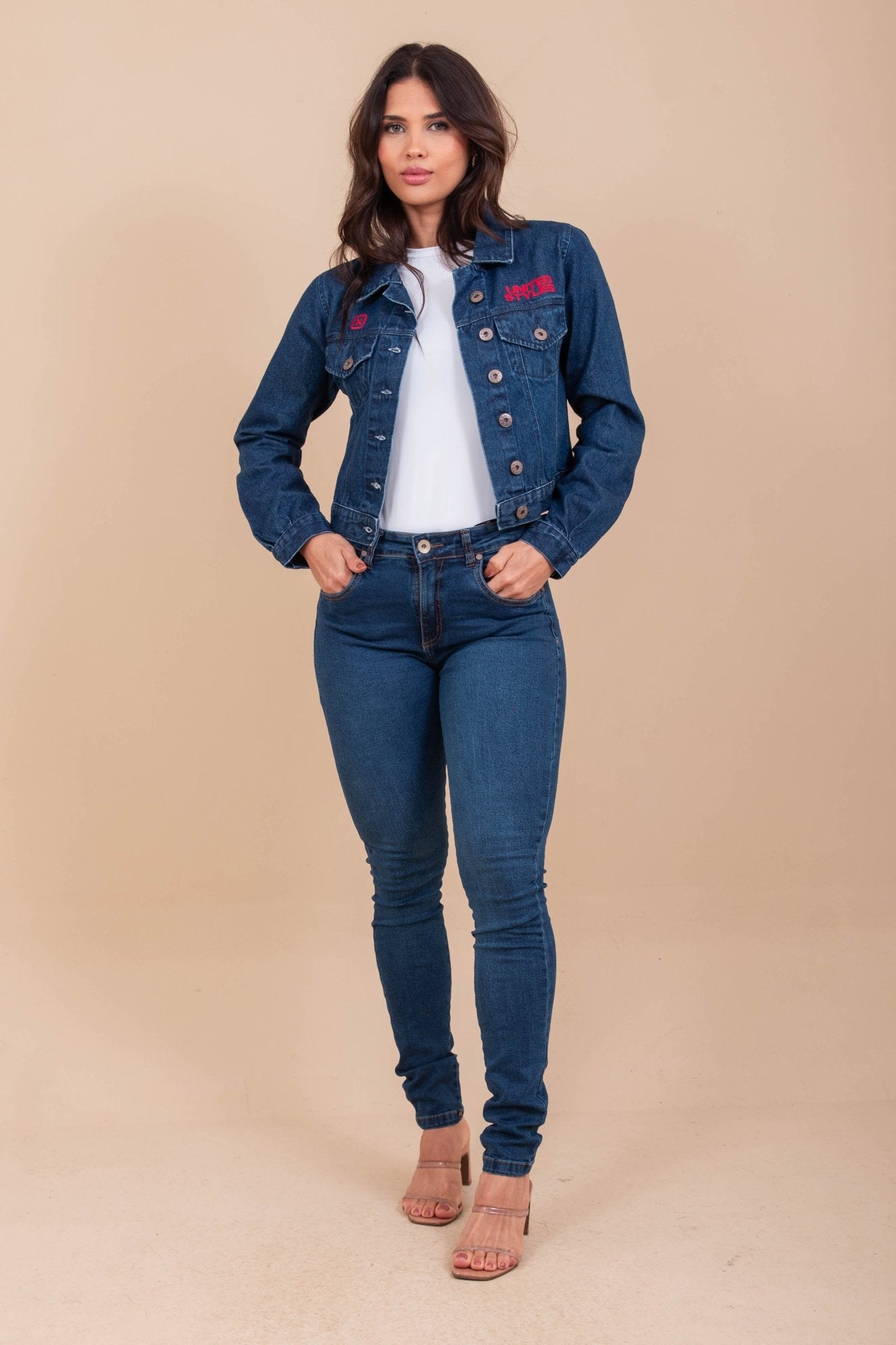Jaqueta Jeans Feminina Light - 7174 - TXC