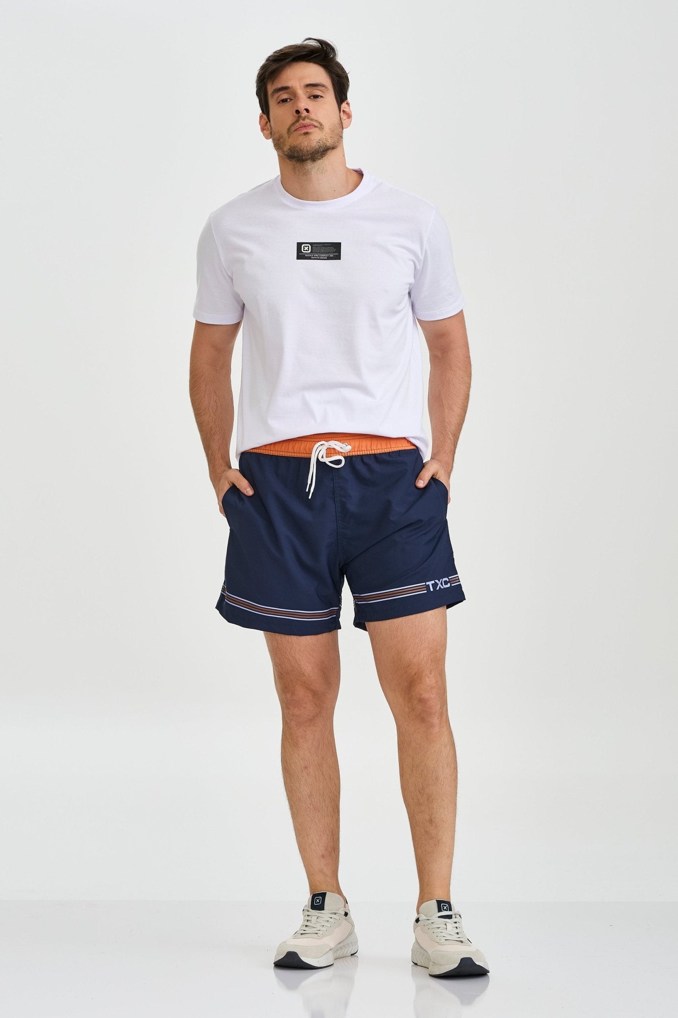 SHORT SWIM TACTEL ESTAMPADO 8725 - TXC