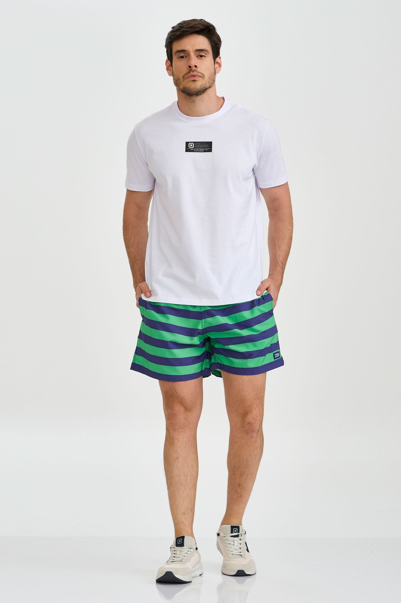 SHORT SWIM TACTEL ESTAMPADO 8727 - TXC