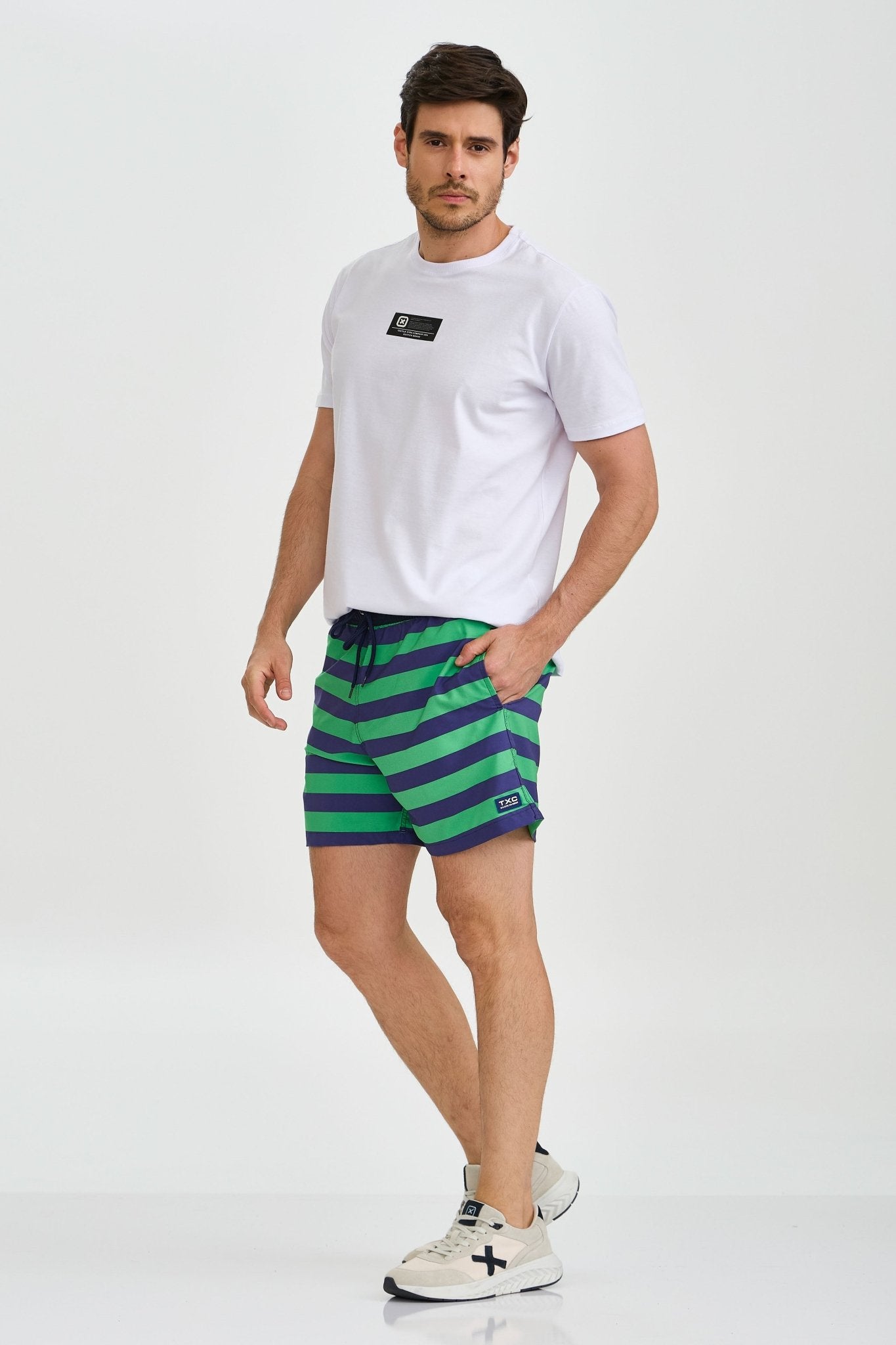 SHORT SWIM TACTEL ESTAMPADO 8727 - TXC