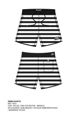 SHORT SWIM TACTEL ESTAMPADO 8727 - TXC