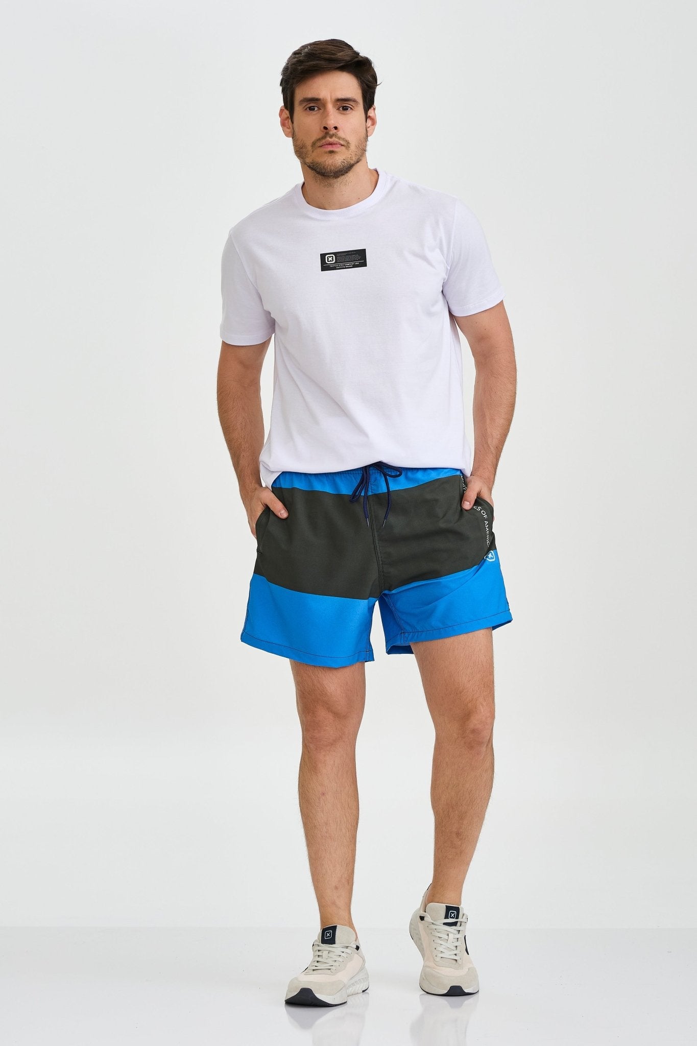 SHORT SWIM TACTEL ESTAMPADO 8729 - TXC