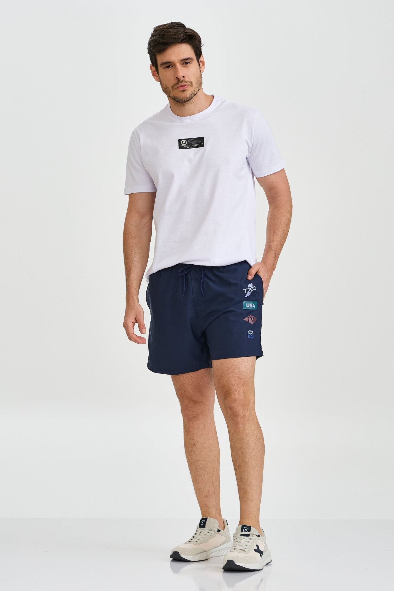 SHORT SWIM TACTEL ESTAMPADO 8731 - TXC