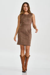 VESTIDO TUBINHO MALHA COM PLAQUINHA 40074V - TXC