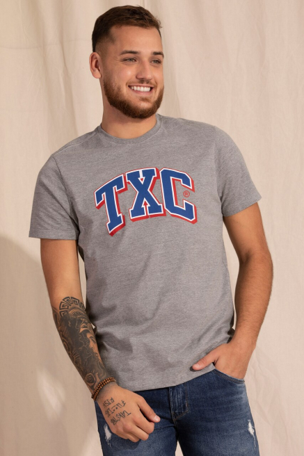  Camiseta Estampa College TXC | 191746