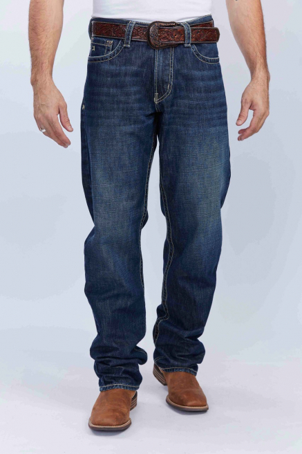 Calça jeans escura X3 -18025
