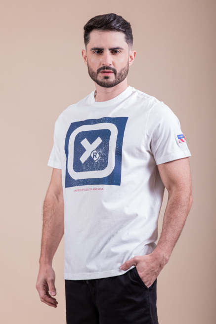 Camiseta Masculina Estampada Regular Fit | 191974