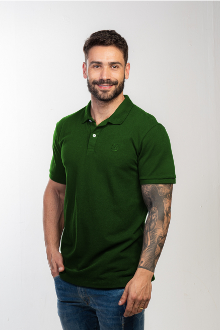 Camisa Gola Polo Classic Bordada - 6337